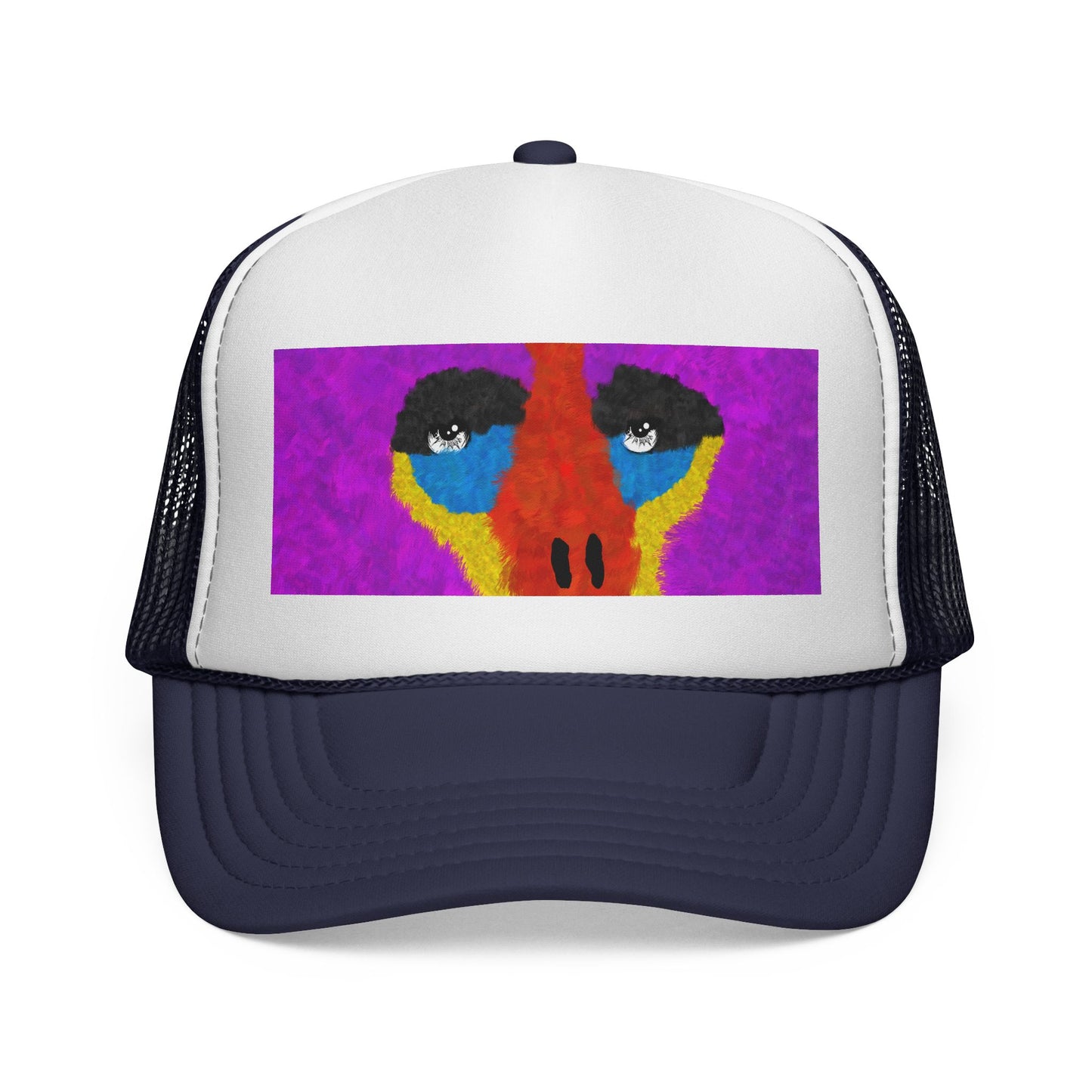 Purple Gorilla Trucker Cap