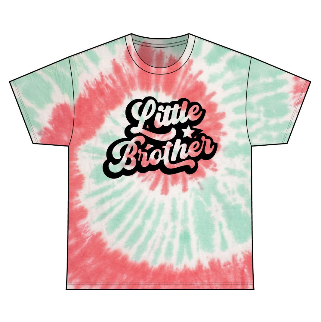 Tie Dye Sibling Identity Tee