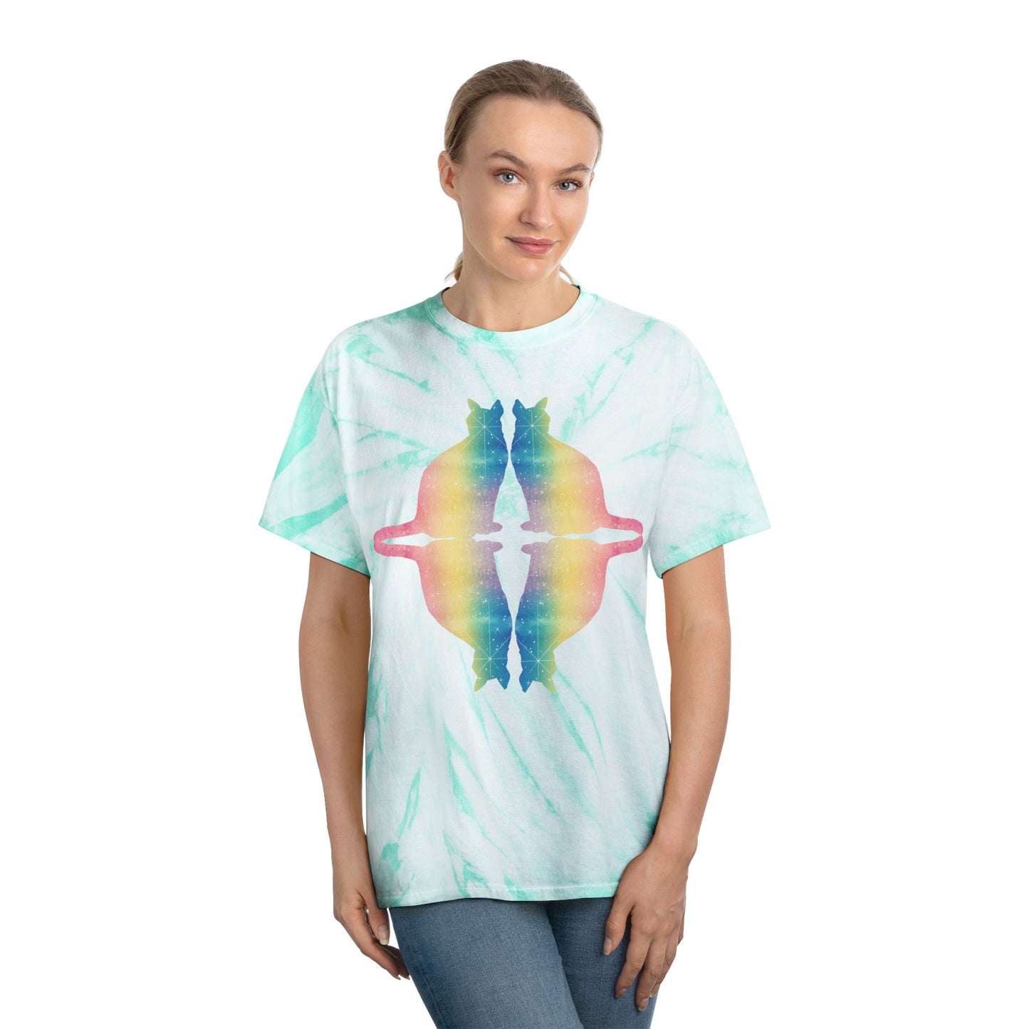 Chic Kitty Tie-Dye Tee