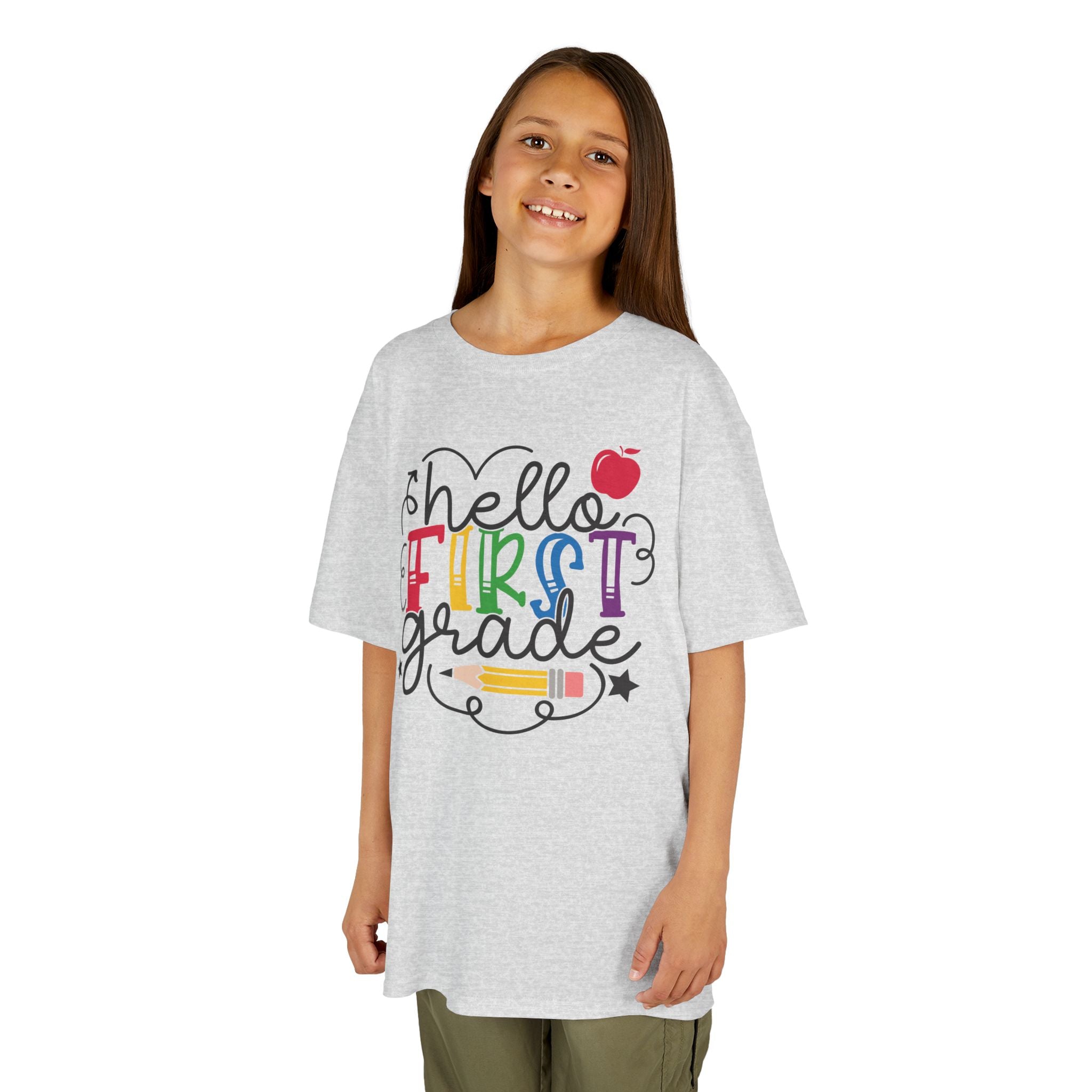 Kids First Grade Tee, Back to School Outfit, Classroom Apparel, Fun Kids Tee, Teacher Gift