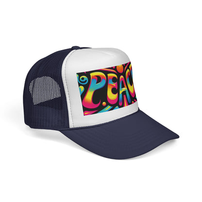Colorful Peace Trucker Caps