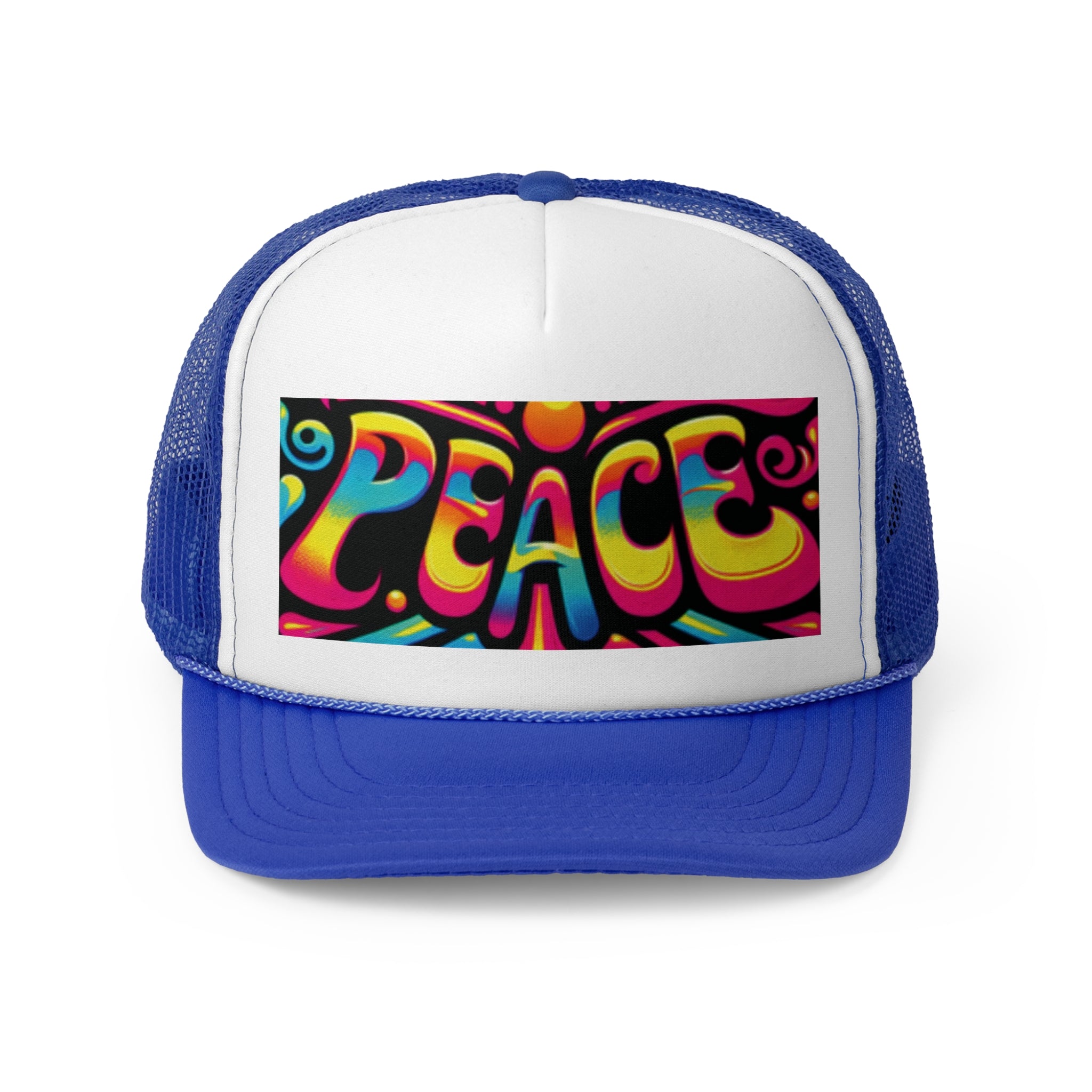 Colorful Peace Trucker Caps