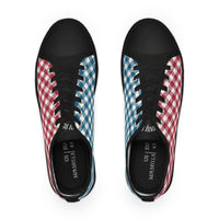 Men’s Stylish RB Tablecloth Low Top Sneakers