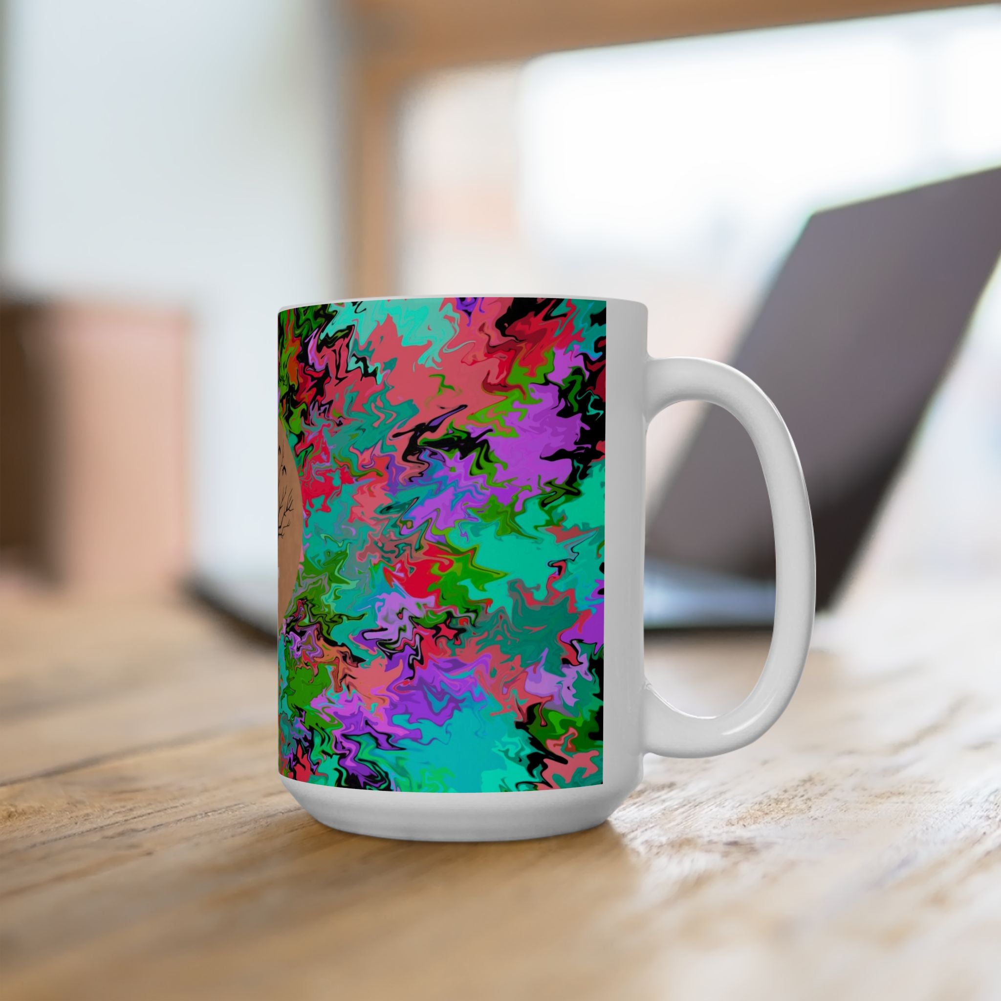 Vibrant Nature Ceramic Mug