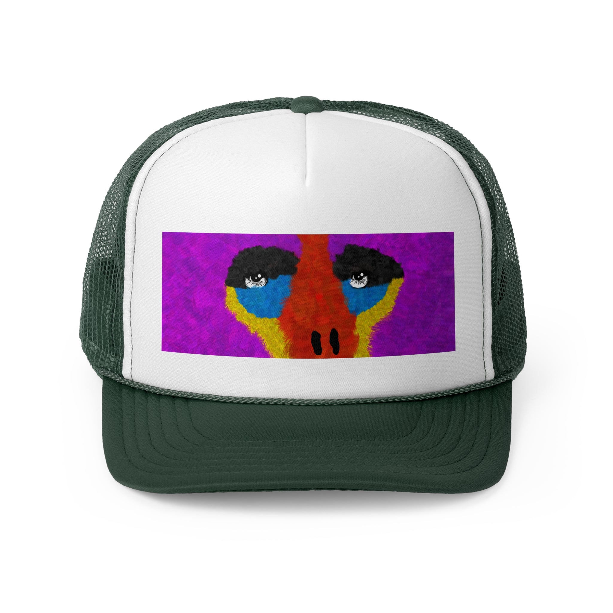 Purple Gorilla Trucker Cap