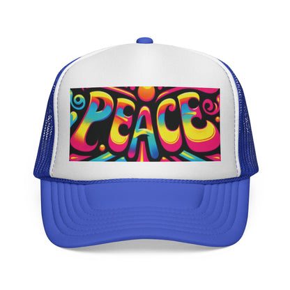 Colorful Peace Trucker Caps
