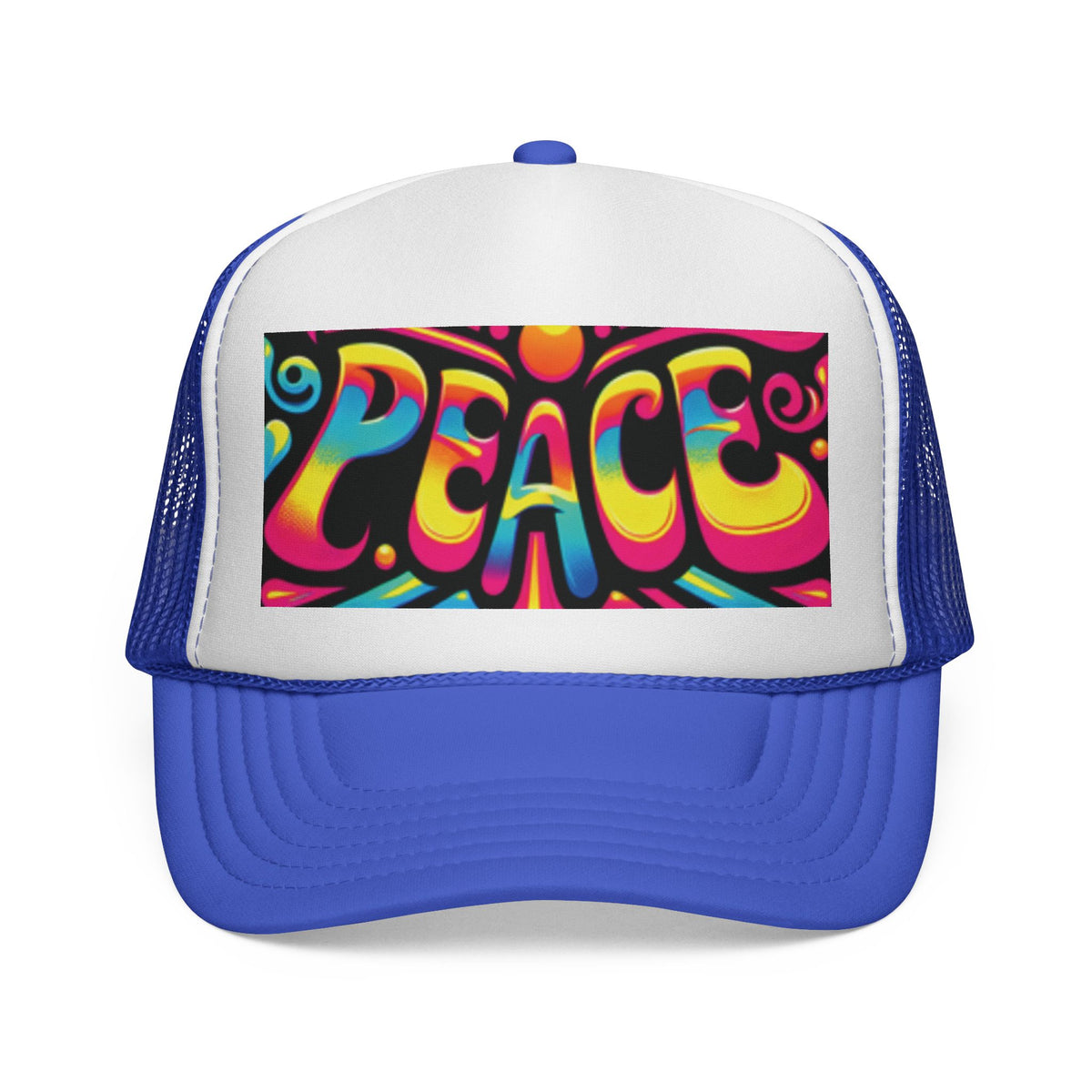 Colorful Peace Trucker Caps