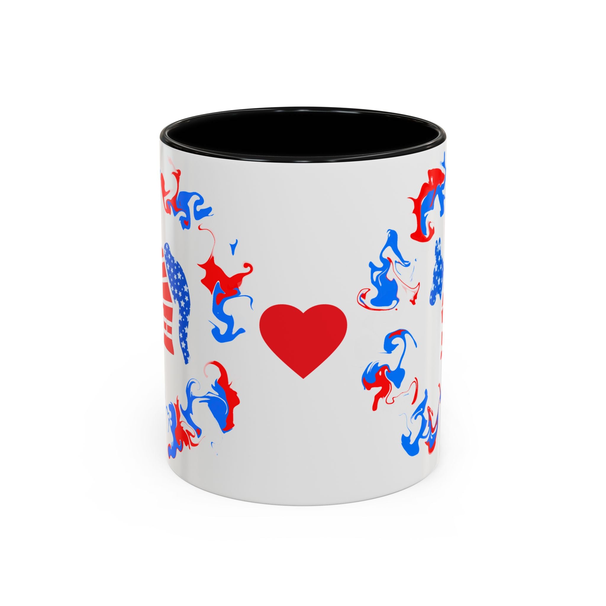 Love is Easier Patriotic Mug