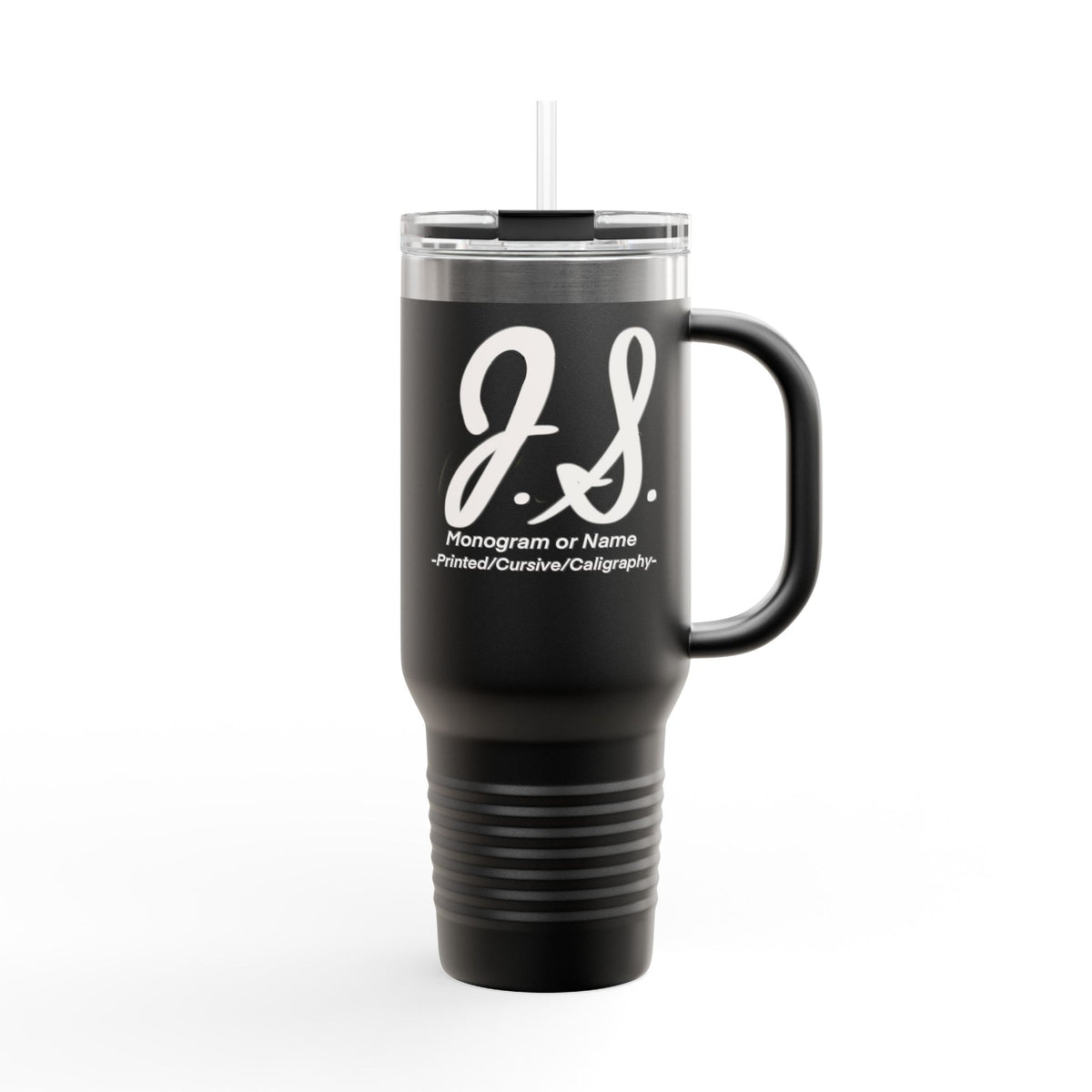 Monogrammed Insulated Travel Mug, 40oz