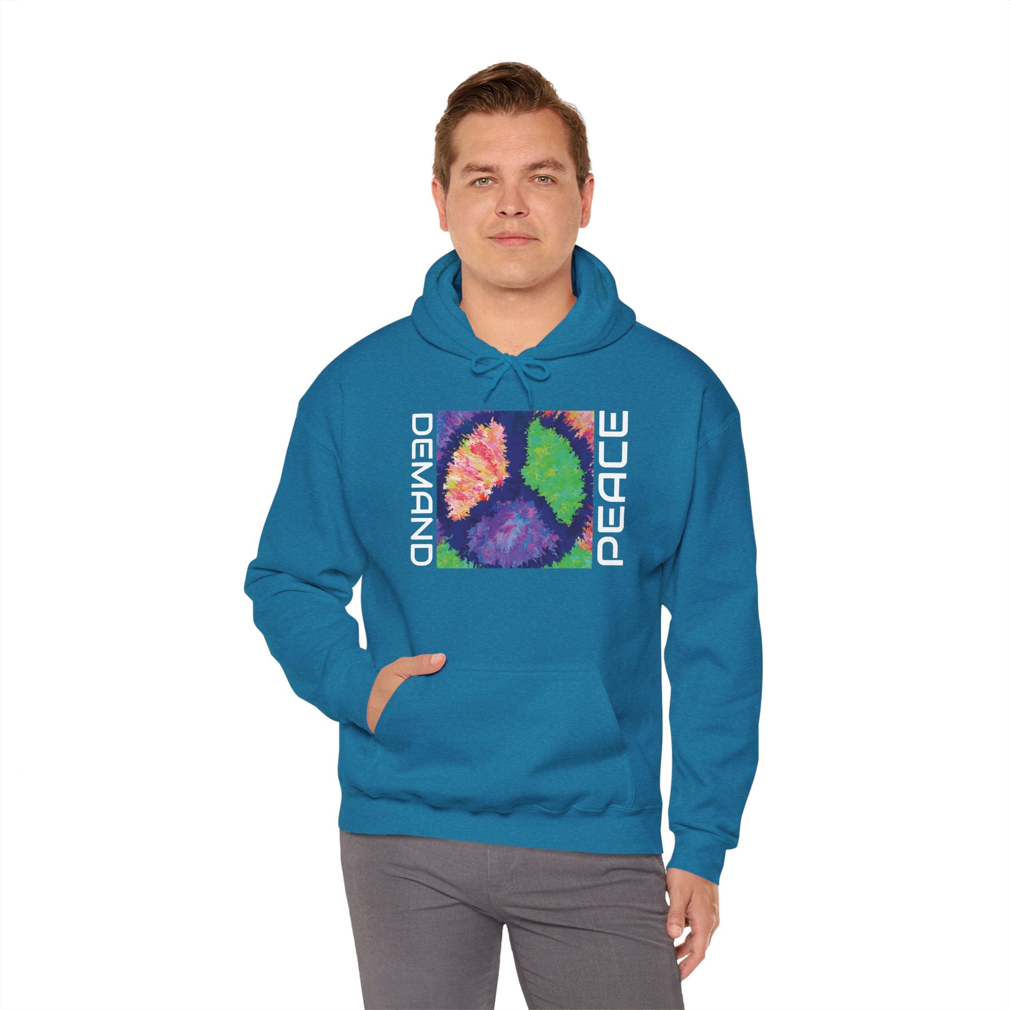 Peaceful Tie Dye Unisex Hoodie