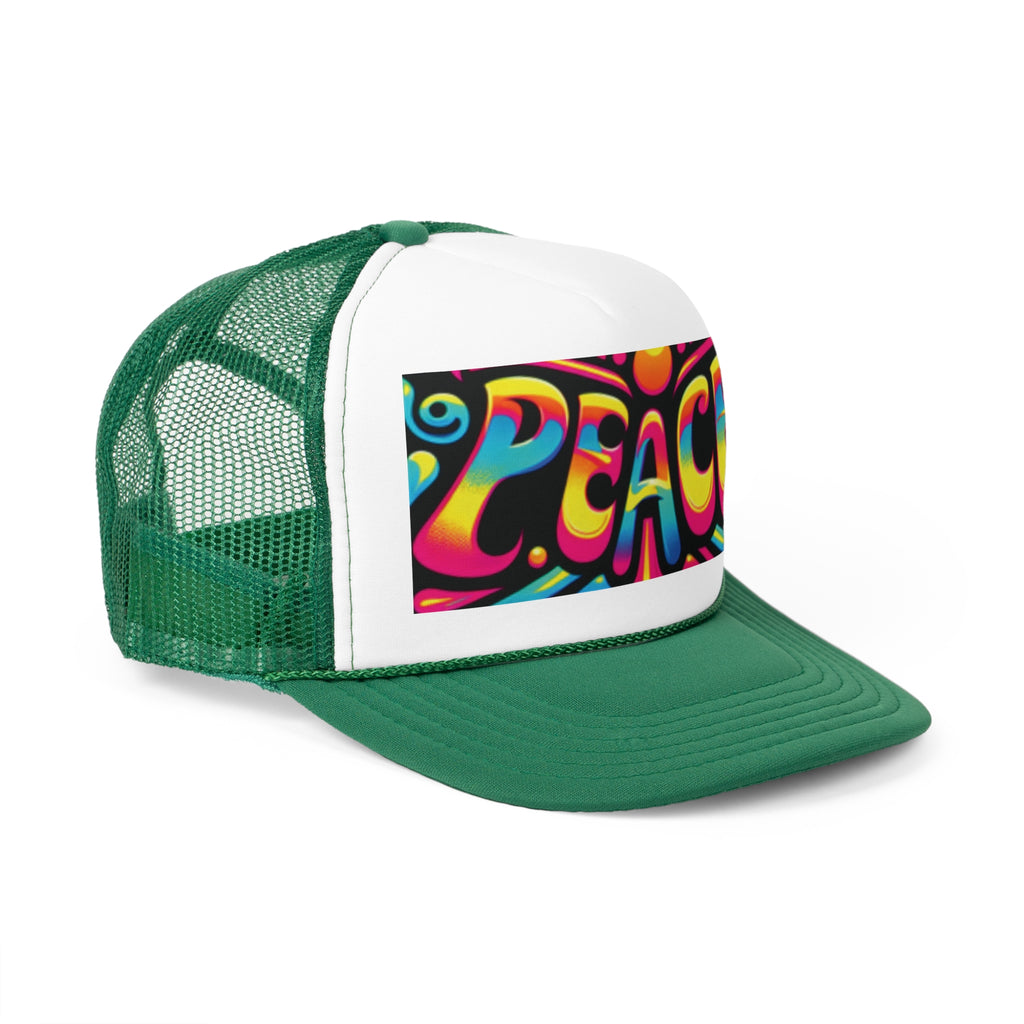 Colorful Peace Trucker Caps
