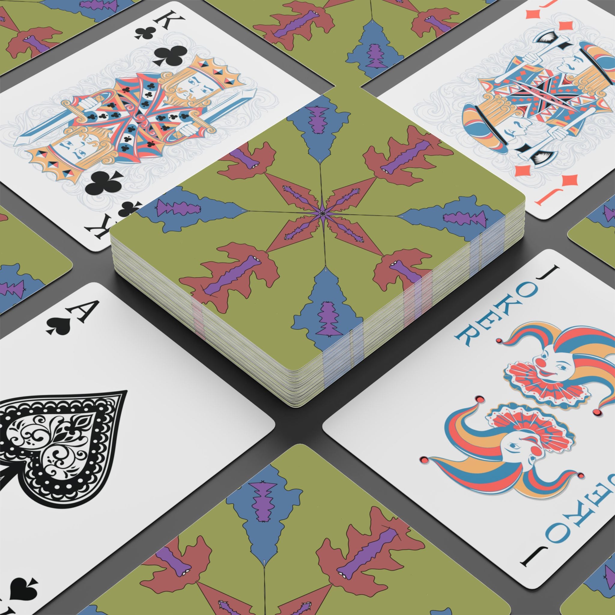 Unique Poker Playing Cards Set