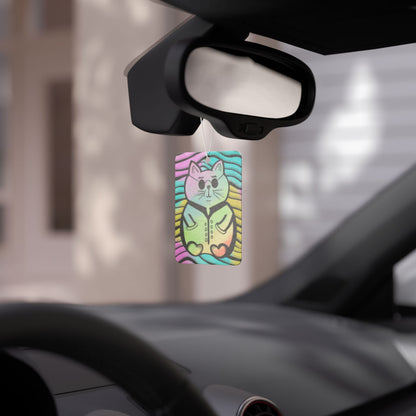 Hippie Kitty Car Air Freshener