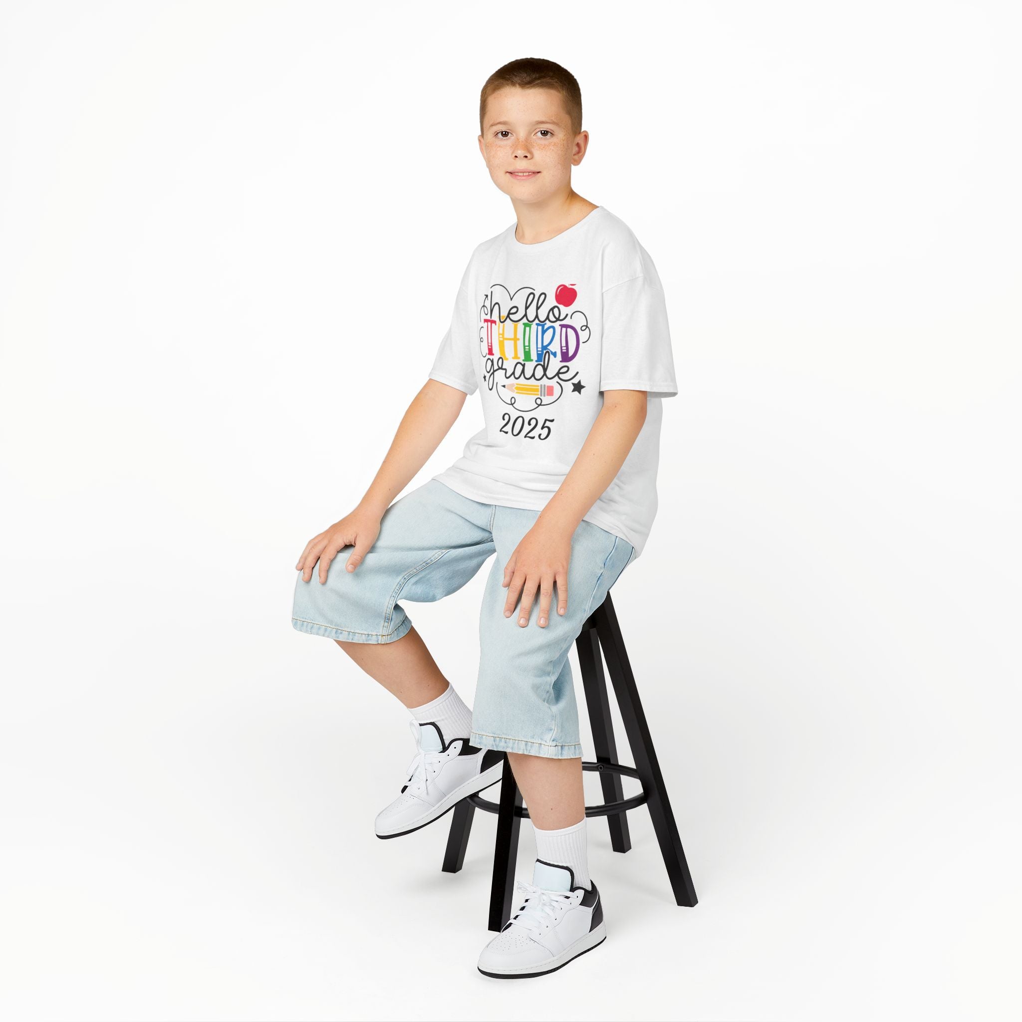 Kids Third Grade Tee - Back to School Shirt, Grade 3 T-Shirt, Teacher Appreciation Gift, Classroom Celebration Apparel, Fun Learning [...]