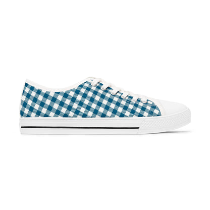 Women’s Stylish RB Tablecloth Low Top Sneakers
