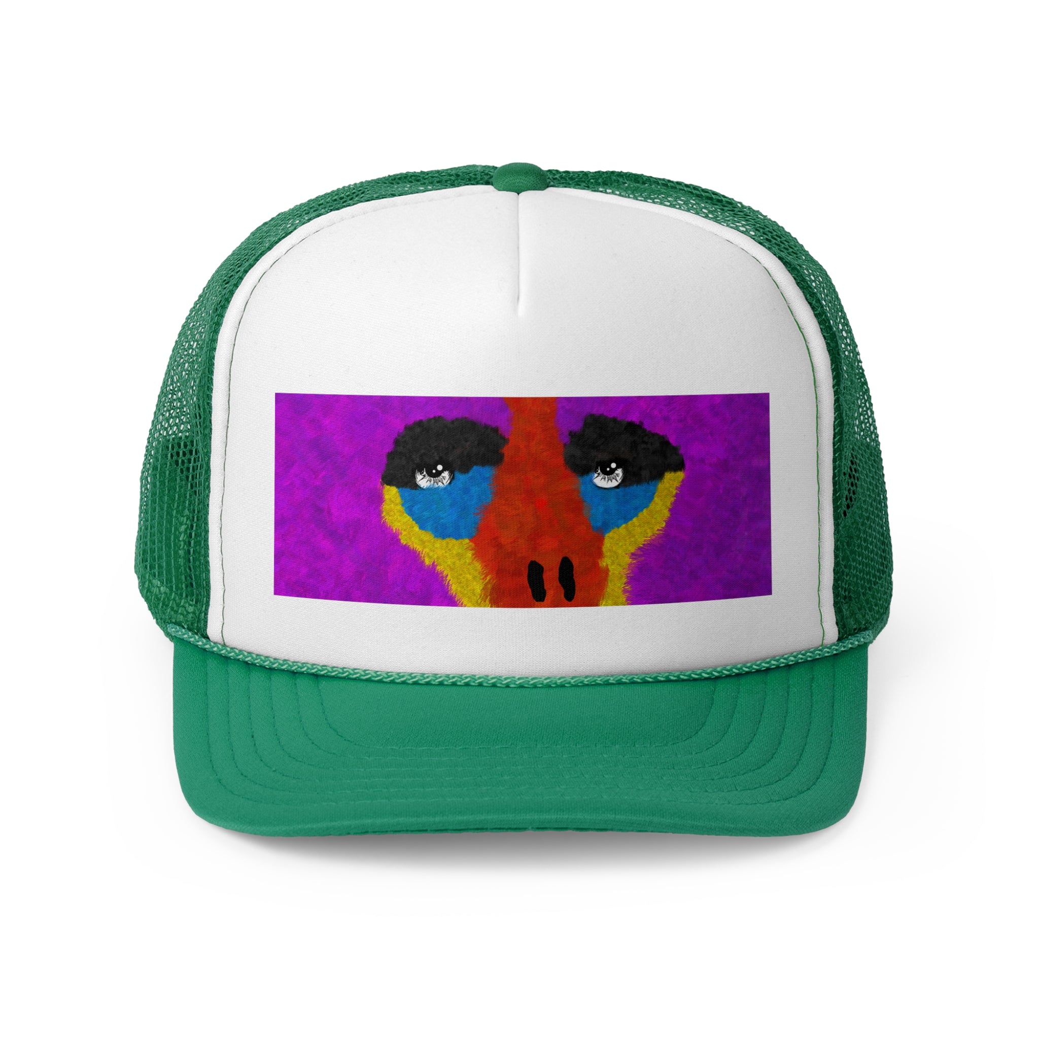 Purple Gorilla Trucker Cap