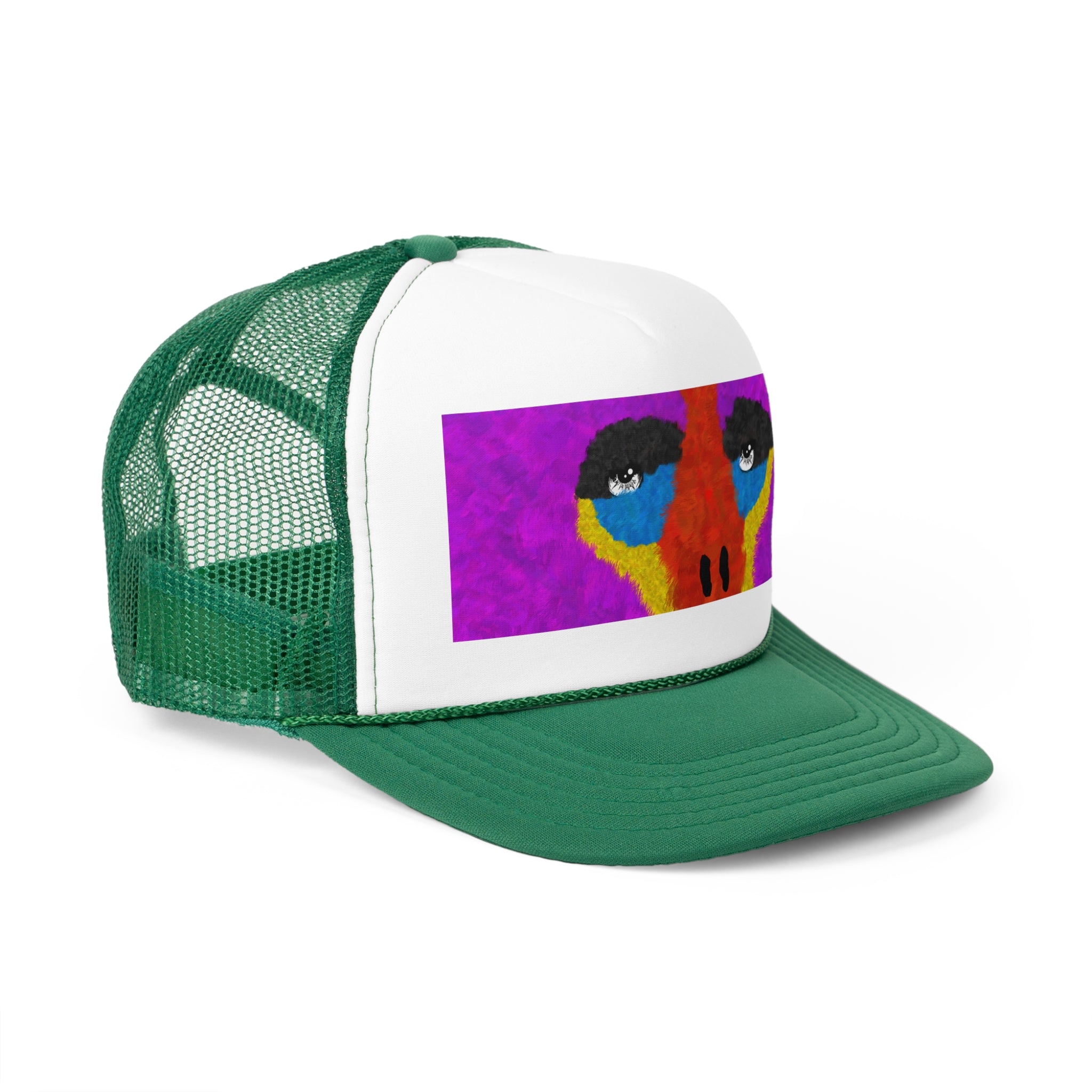 Purple Gorilla Trucker Cap