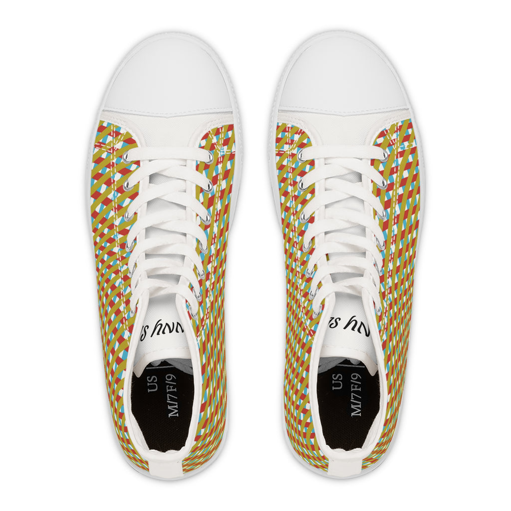 Women’s Stylish RBY High Top Sneakers