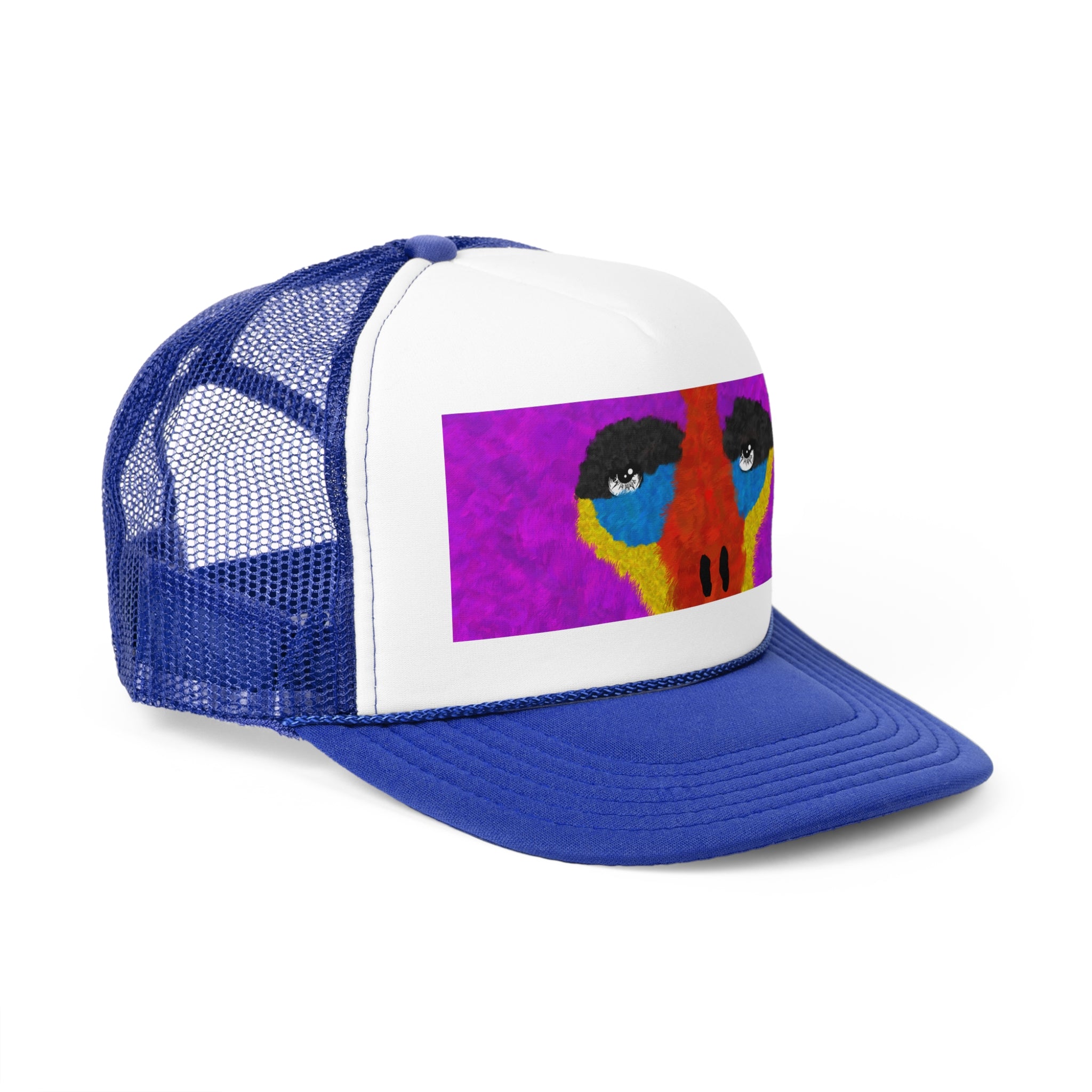 Purple Gorilla Trucker Cap