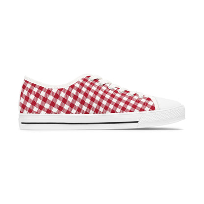 Women’s Stylish RB Tablecloth Low Top Sneakers