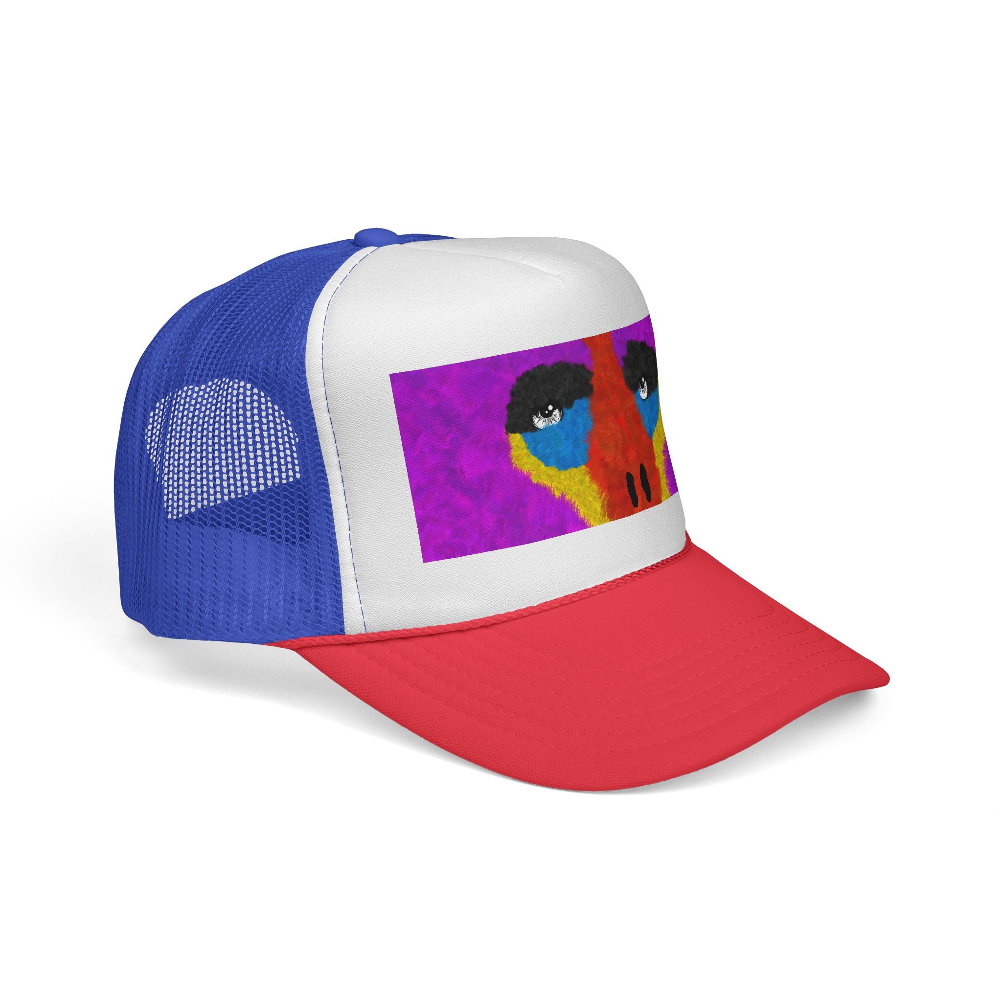 Purple Gorilla Trucker Cap