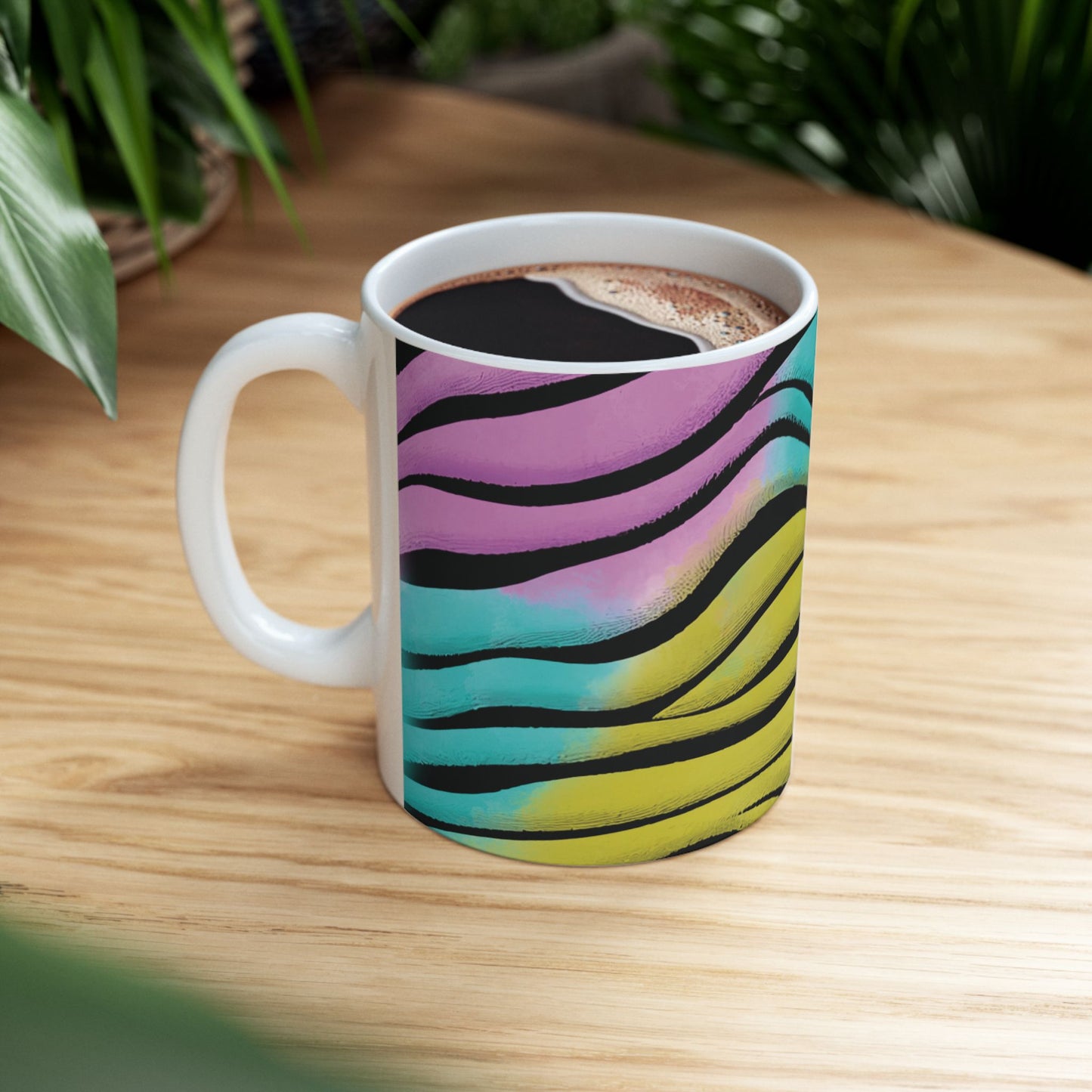 Colorful Zebra Essence Coffee and Tea Mug