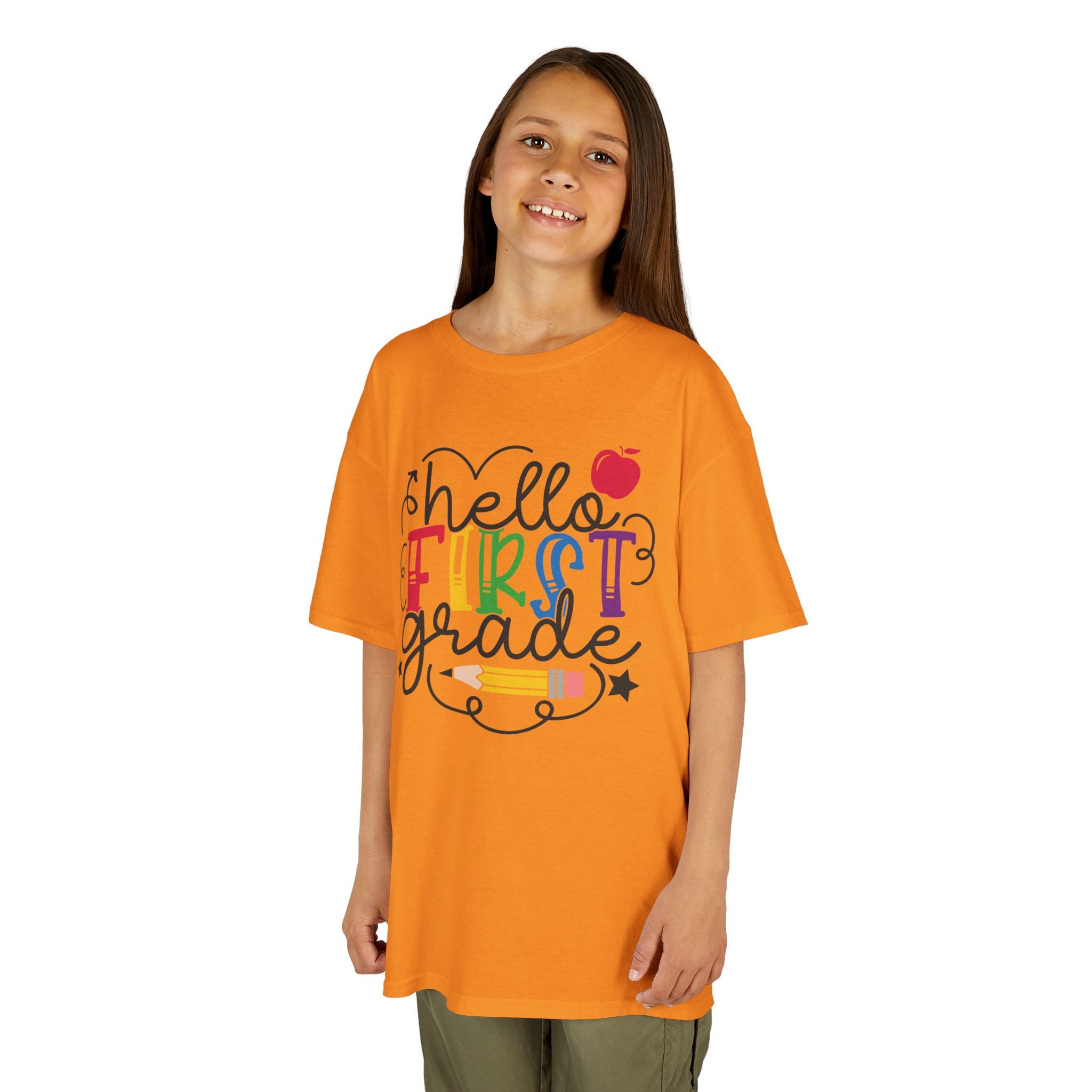 Kids First Grade Tee, Back to School Outfit, Classroom Apparel, Fun Kids Tee, Teacher Gift