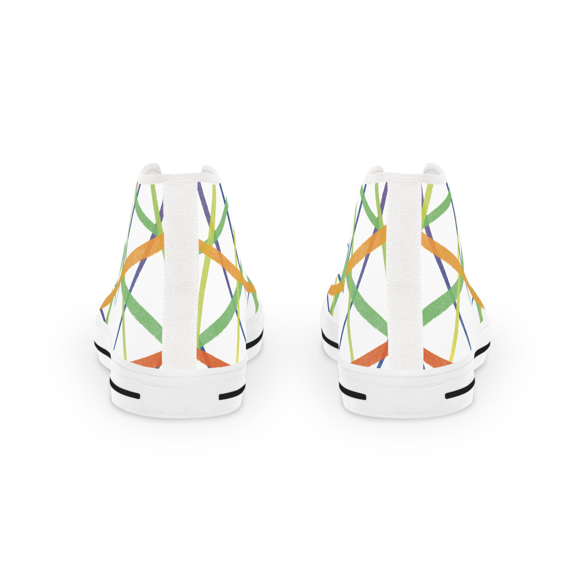 Colorful High Top Sneakers