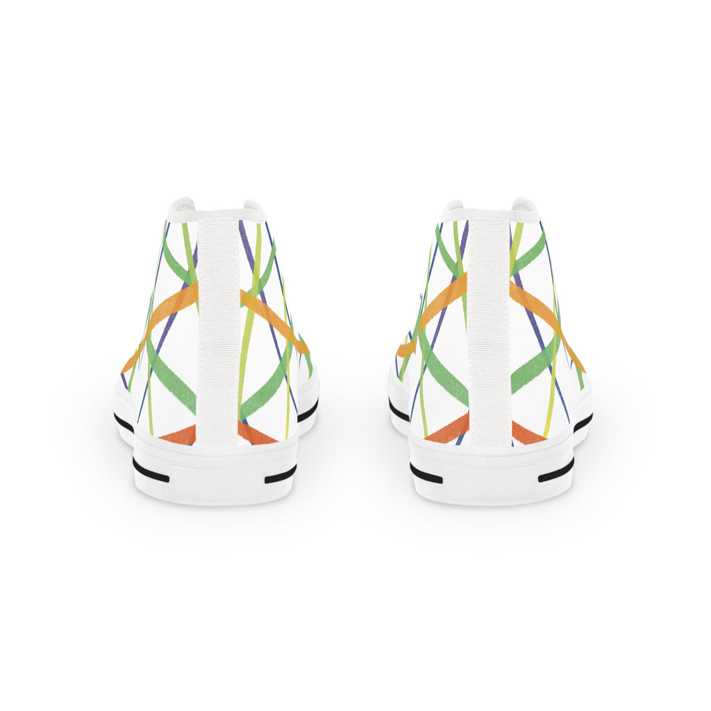 Colorful High Top Sneakers - Stylish Men’s Footwear for Casual or Active Outings, Unique Design, Gift for Birthdays, Events, Fun [...]