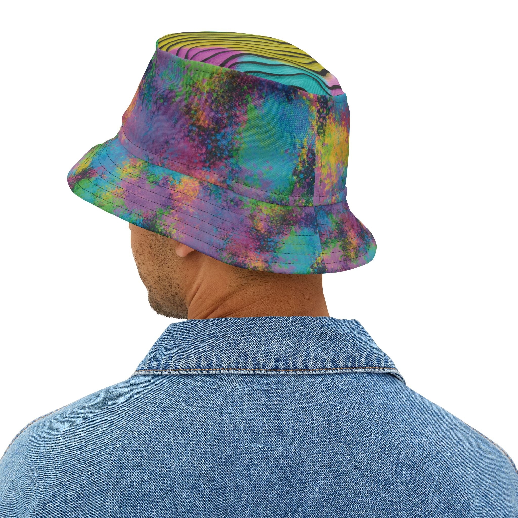 Color Bomb Bucket Hat / Sun Hat