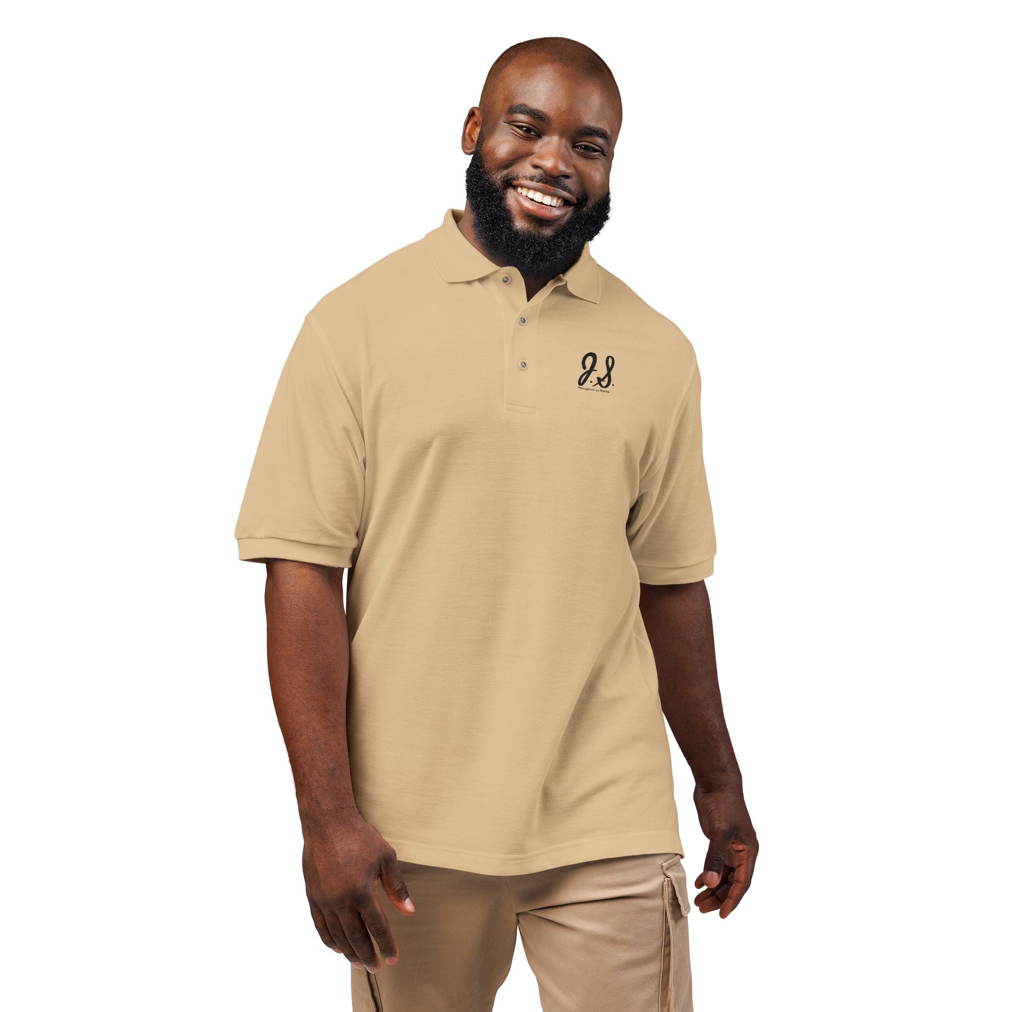 Custom Embroidered Unisex Polo Shirt for Casual Style, Gift for Him or Her, Summer Wear, Custom Outfit, Classic Polo