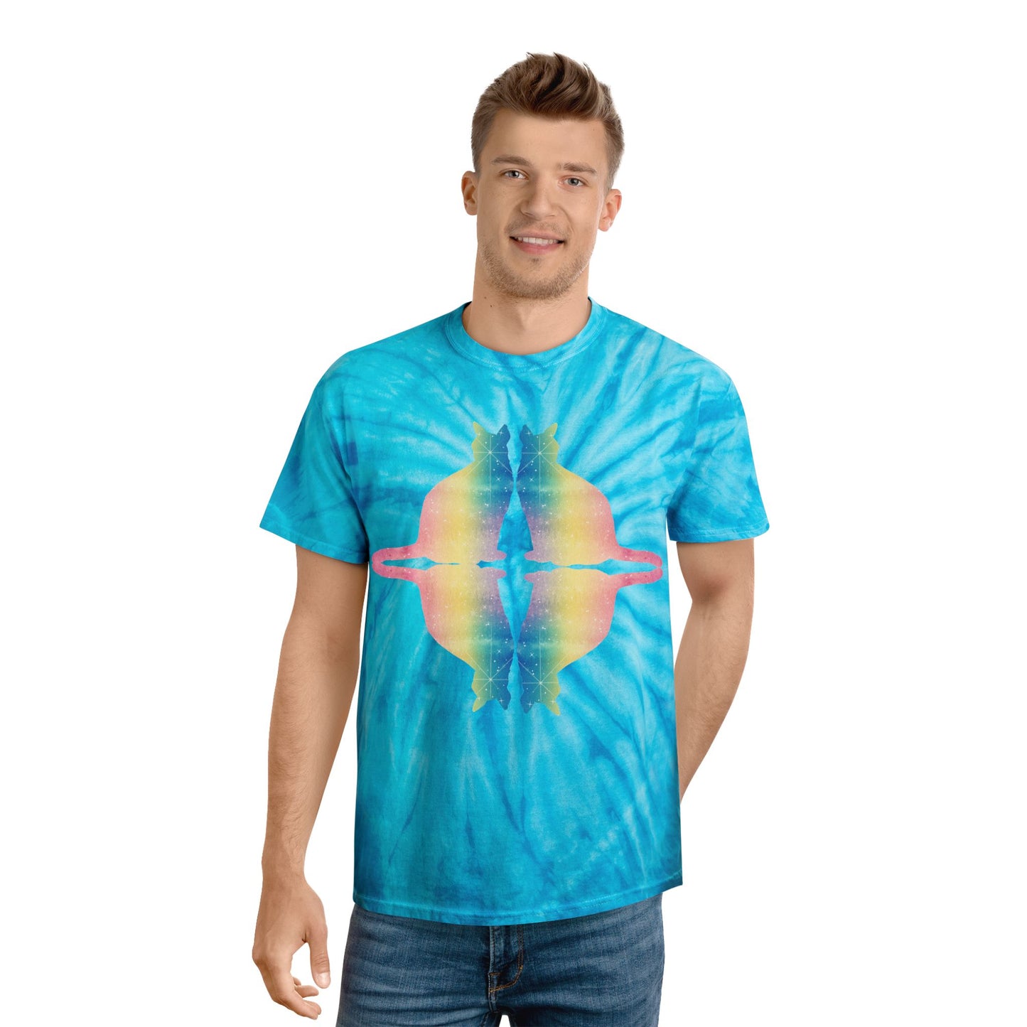 Chic Kitty Tie-Dye Tee