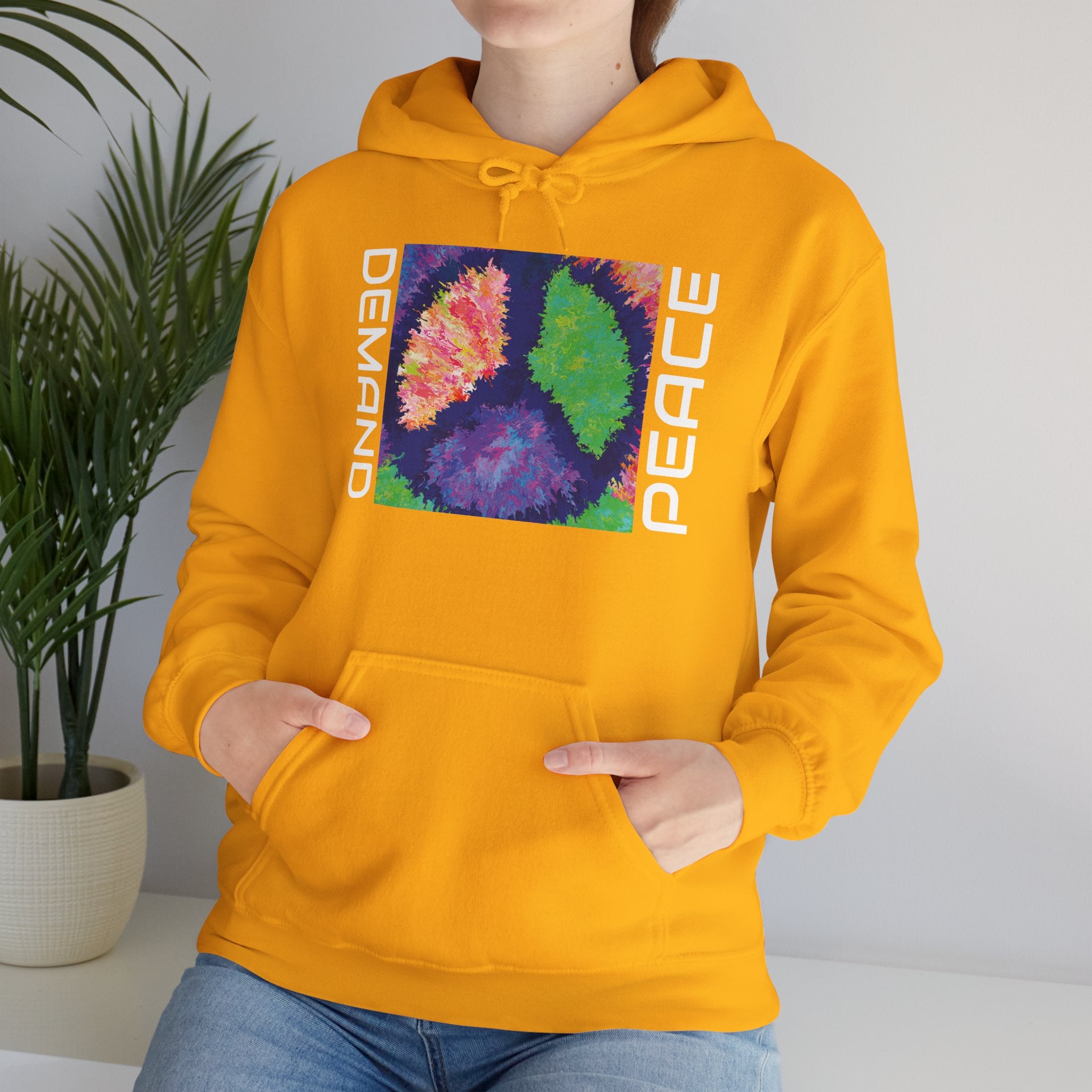 Peaceful Tie Dye Unisex Hoodie