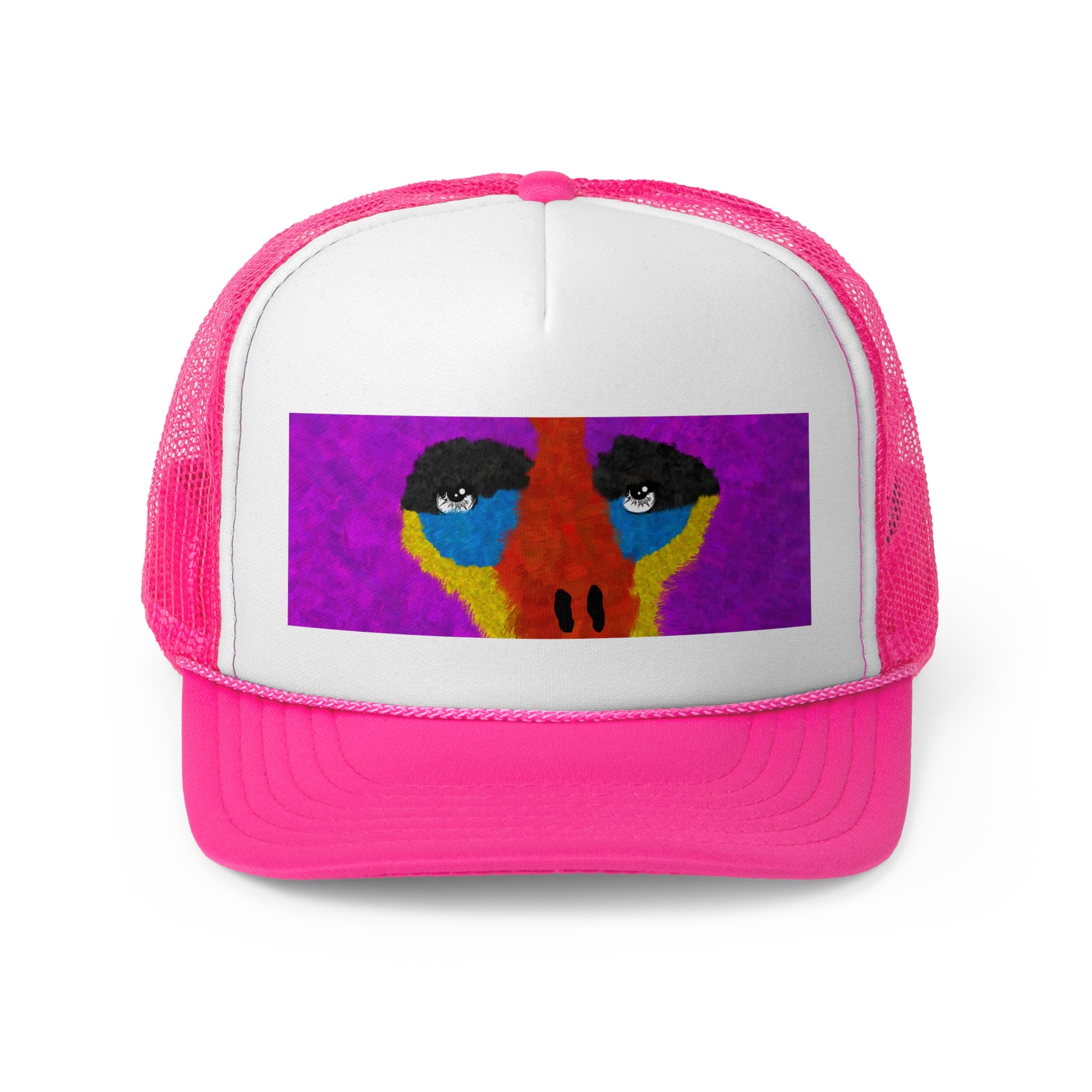 Purple Gorilla Trucker Cap