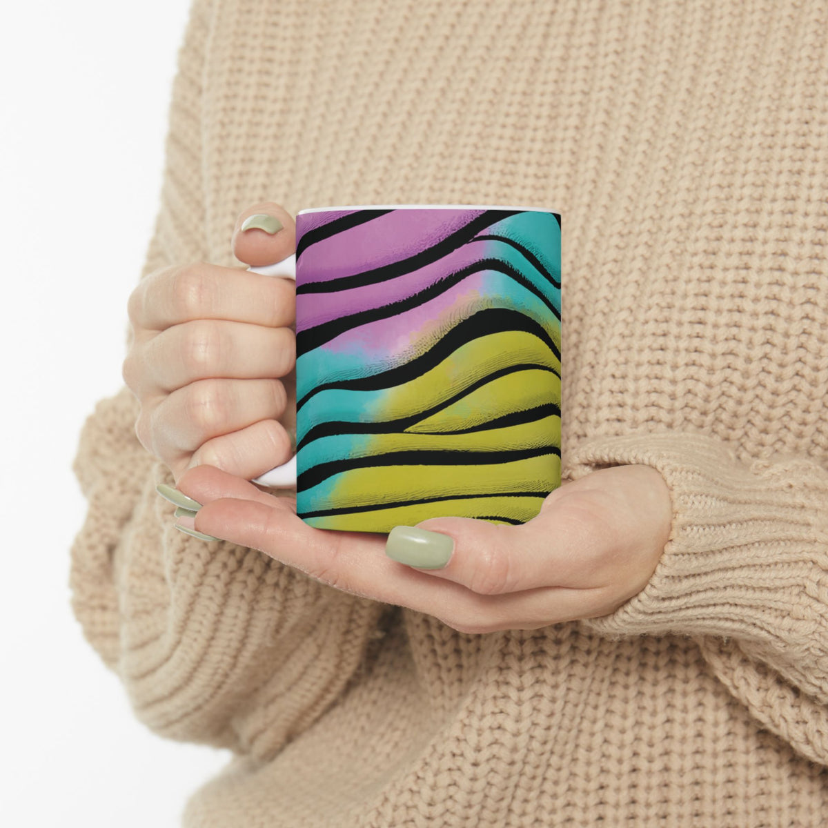 Colorful Zebra Essence Coffee and Tea Mug