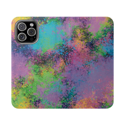 Vibrant Flip Cases for Phone, Colorful Phone Covers, Customizable Wallet Cases, Unique Designs, Perfect Gift for All Occasions