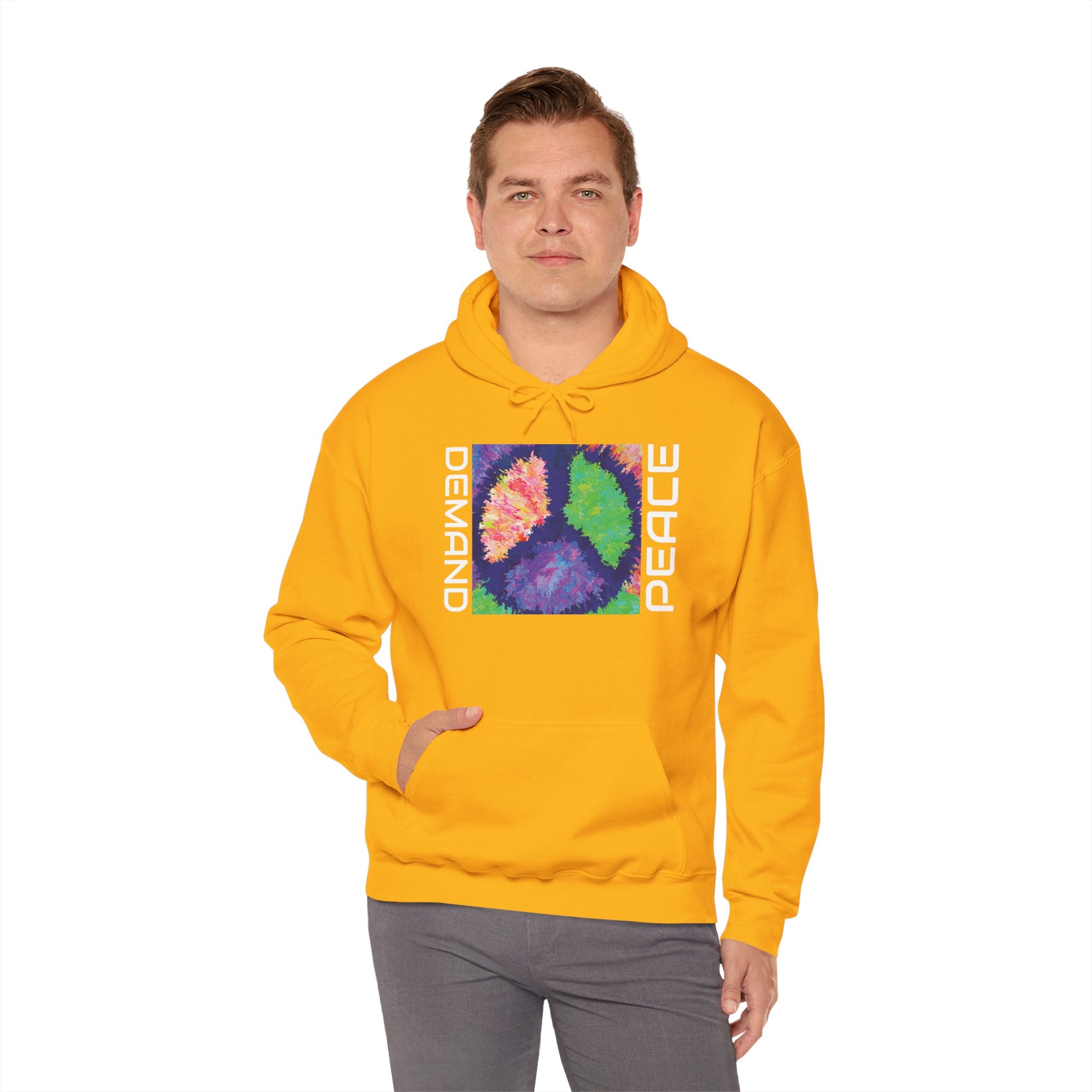 Peaceful Tie Dye Unisex Hoodie