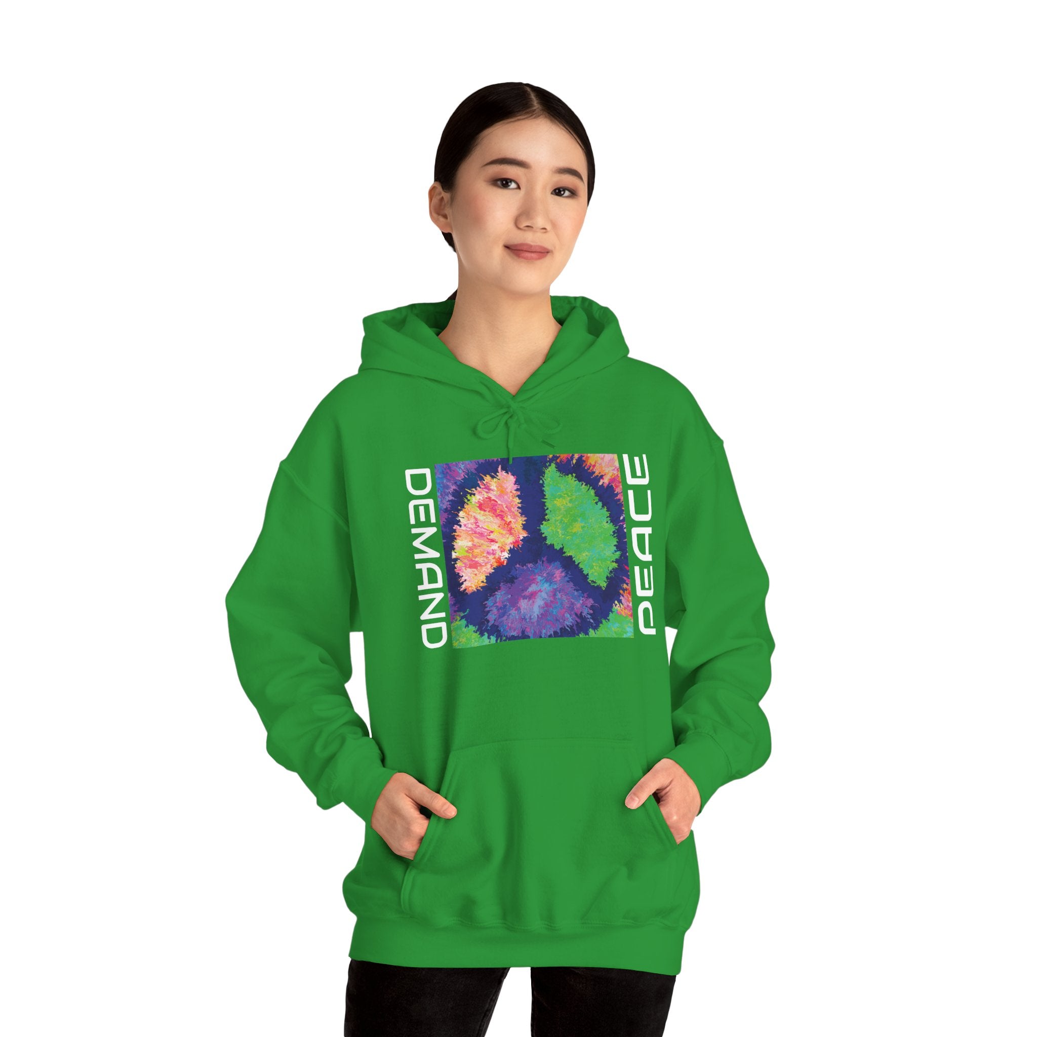 Peaceful Tie Dye Unisex Hoodie