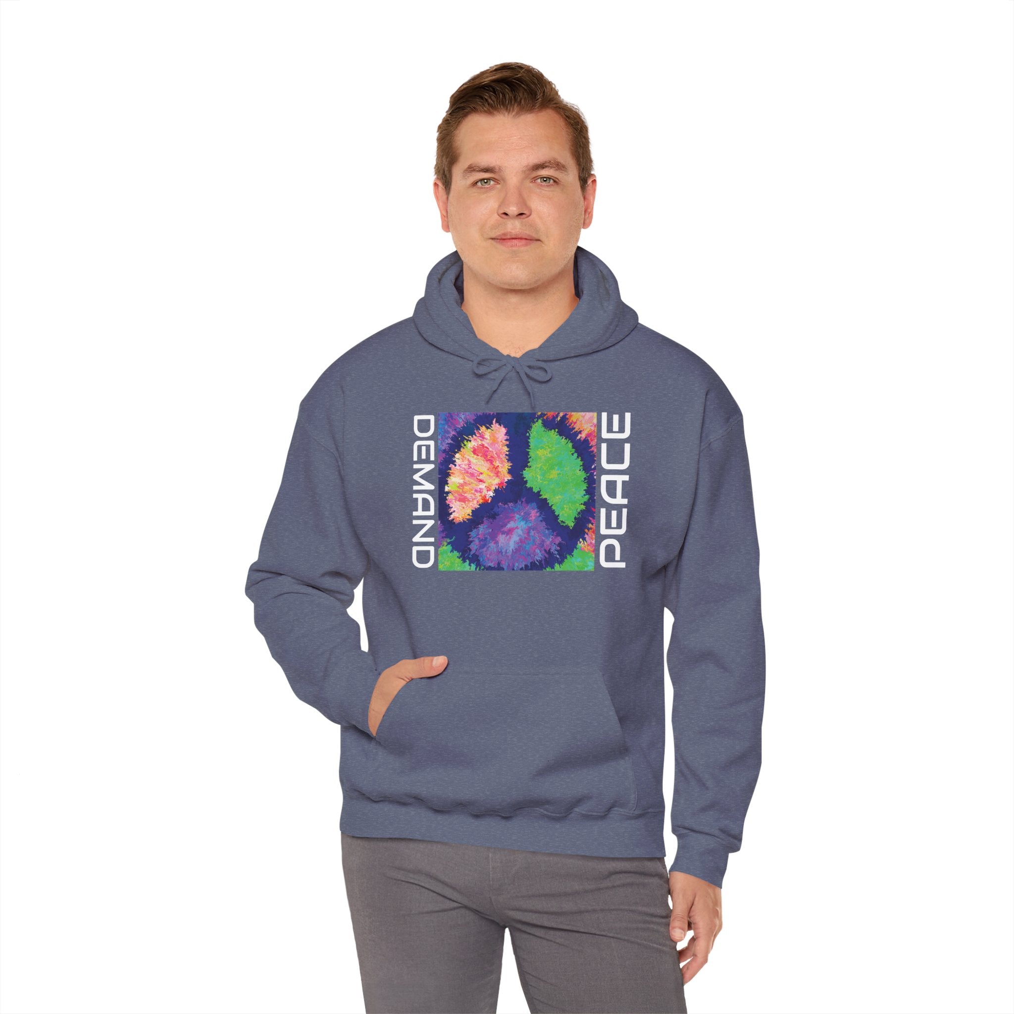 Peaceful Tie Dye Unisex Hoodie