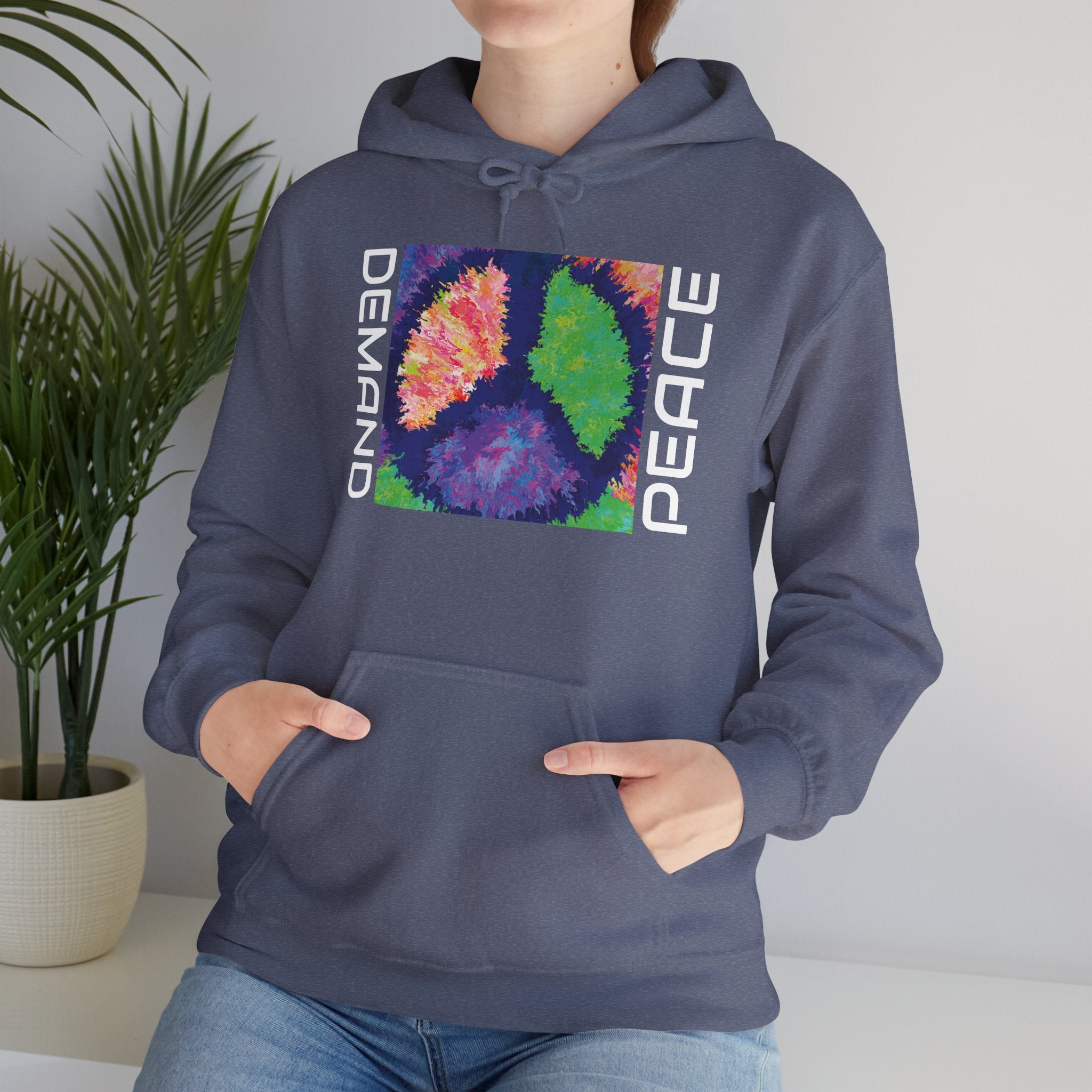 Peaceful Tie Dye Unisex Hoodie