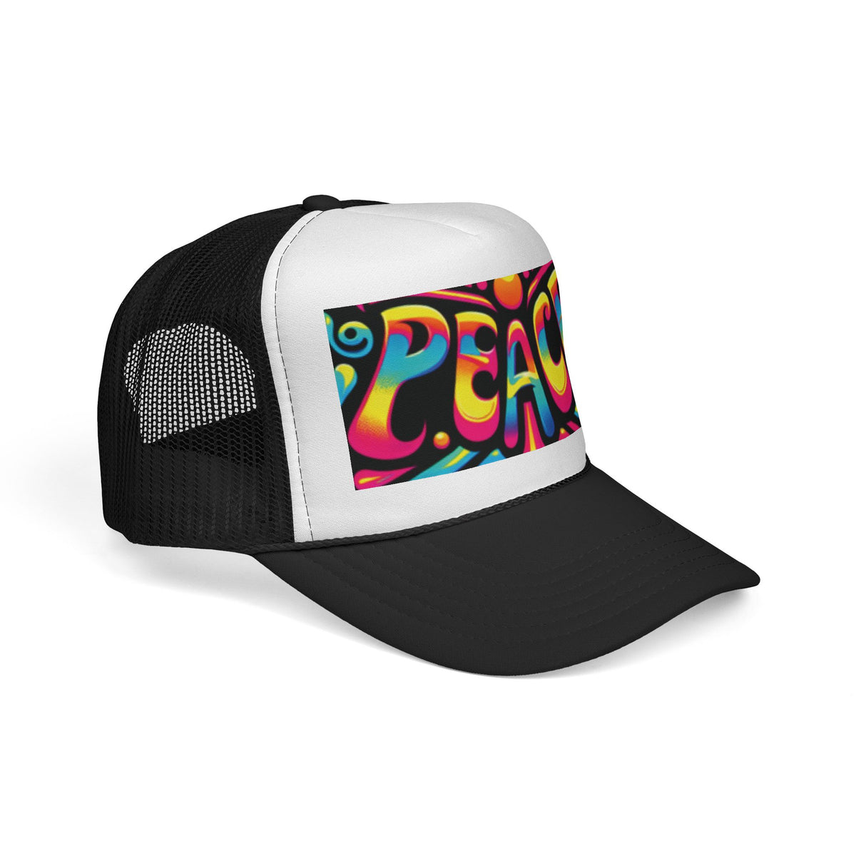 Colorful Peace Trucker Caps