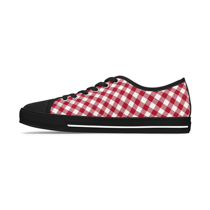 Women’s Stylish RB Tablecloth Low Top Sneakers