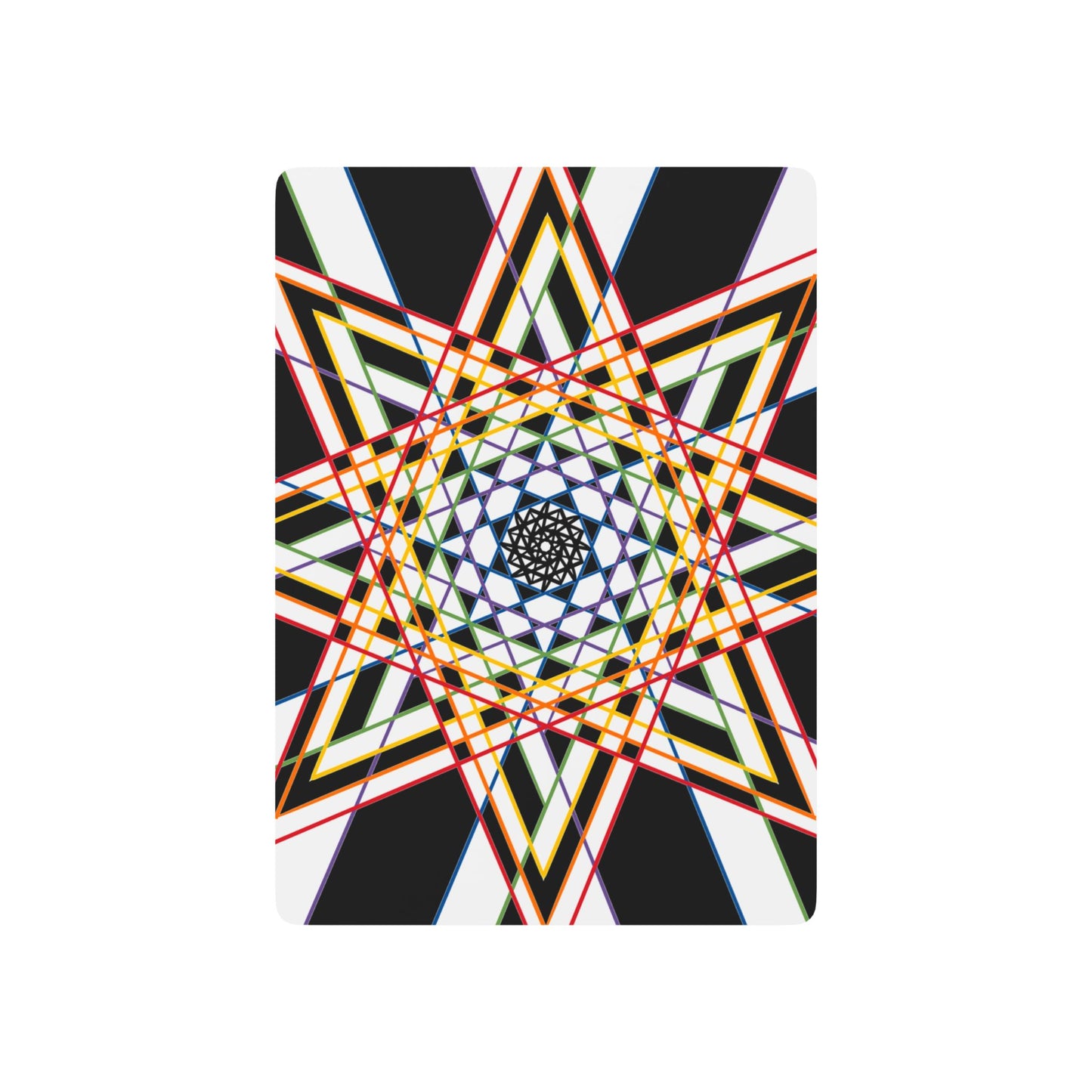 Geometric Star Playing Cards Set