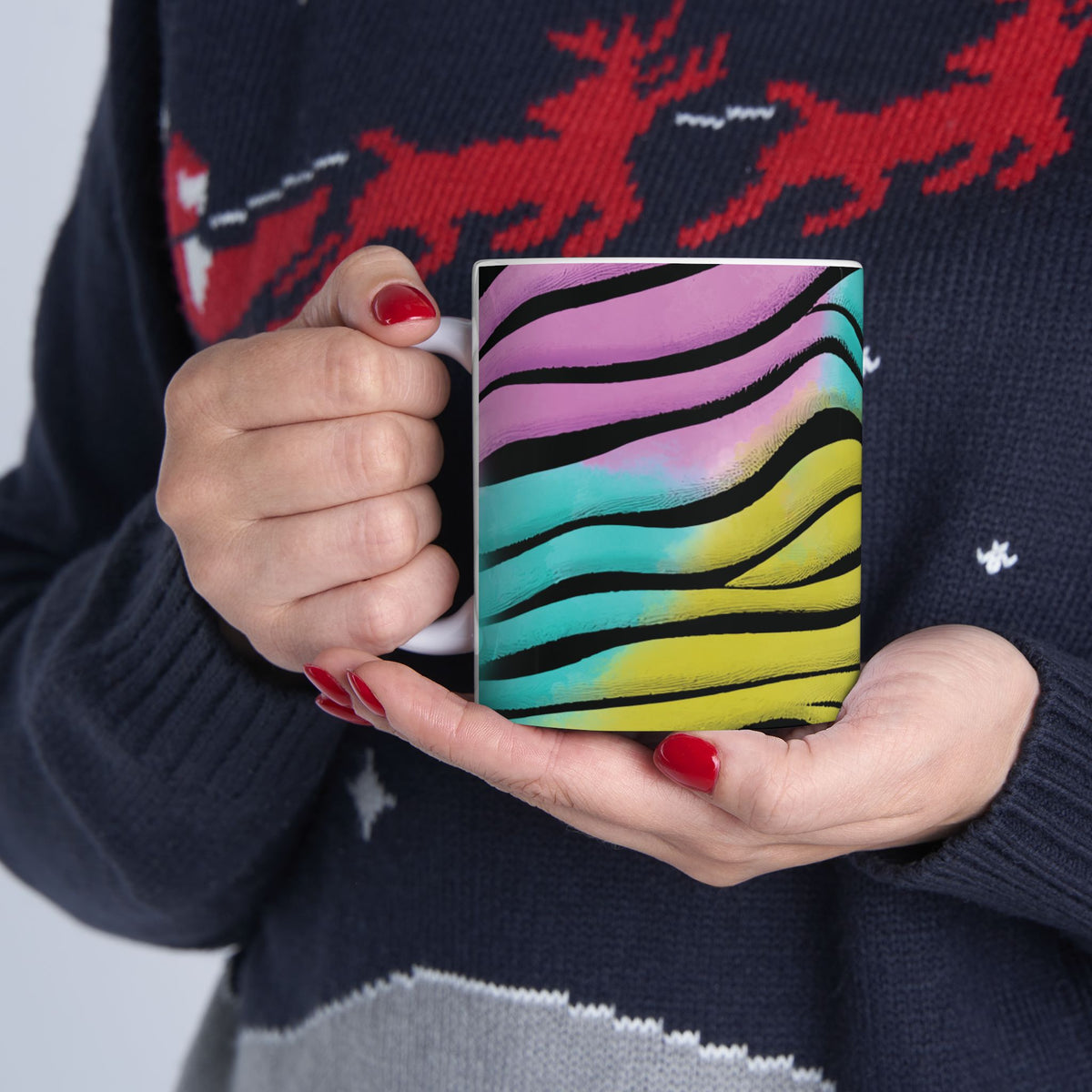 Colorful Zebra Essence Coffee and Tea Mug