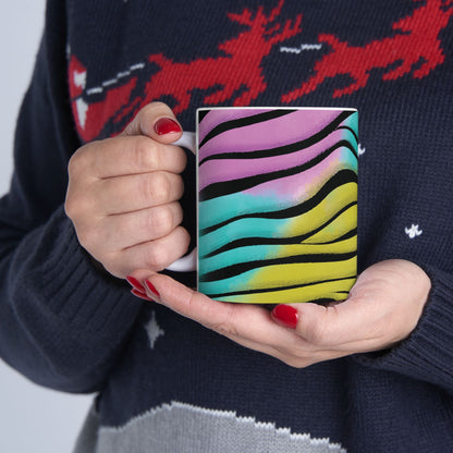 Colorful Zebra Essence Coffee and Tea Mug