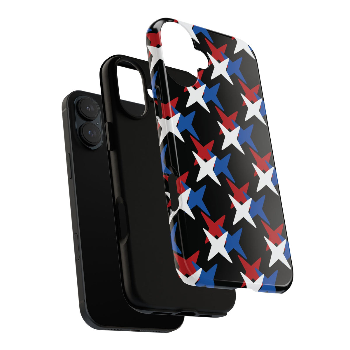 Red White Blue Star Tough Phone Case