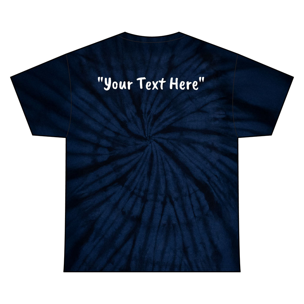 Personalizable Name Hello Kindergarten Tie Dye Tee, Unisex Tie Dye Shirt, Kids Graduation Gift, Back to School Apparel, Summer Camp Outfit, Rainbow Tee