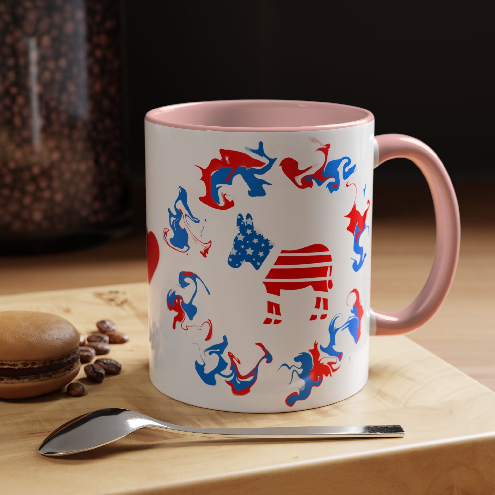 Love is Easier Patriotic Mug
