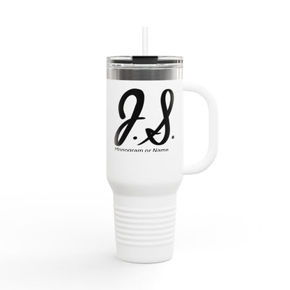 Monogrammed Insulated Travel Mug, 40oz