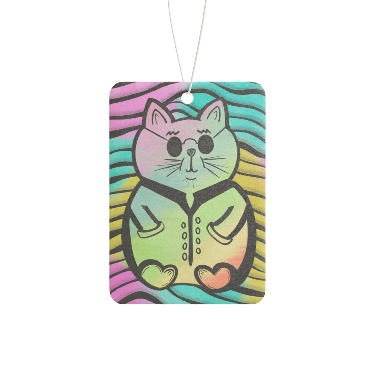Hippie Kitty Car Air Freshener